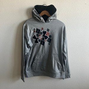 Under Armour Men's Gray Hoodie Sweatshirt Pullover Size S